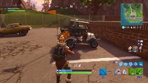 Fortnite player pulls off successful loop using a golf cart