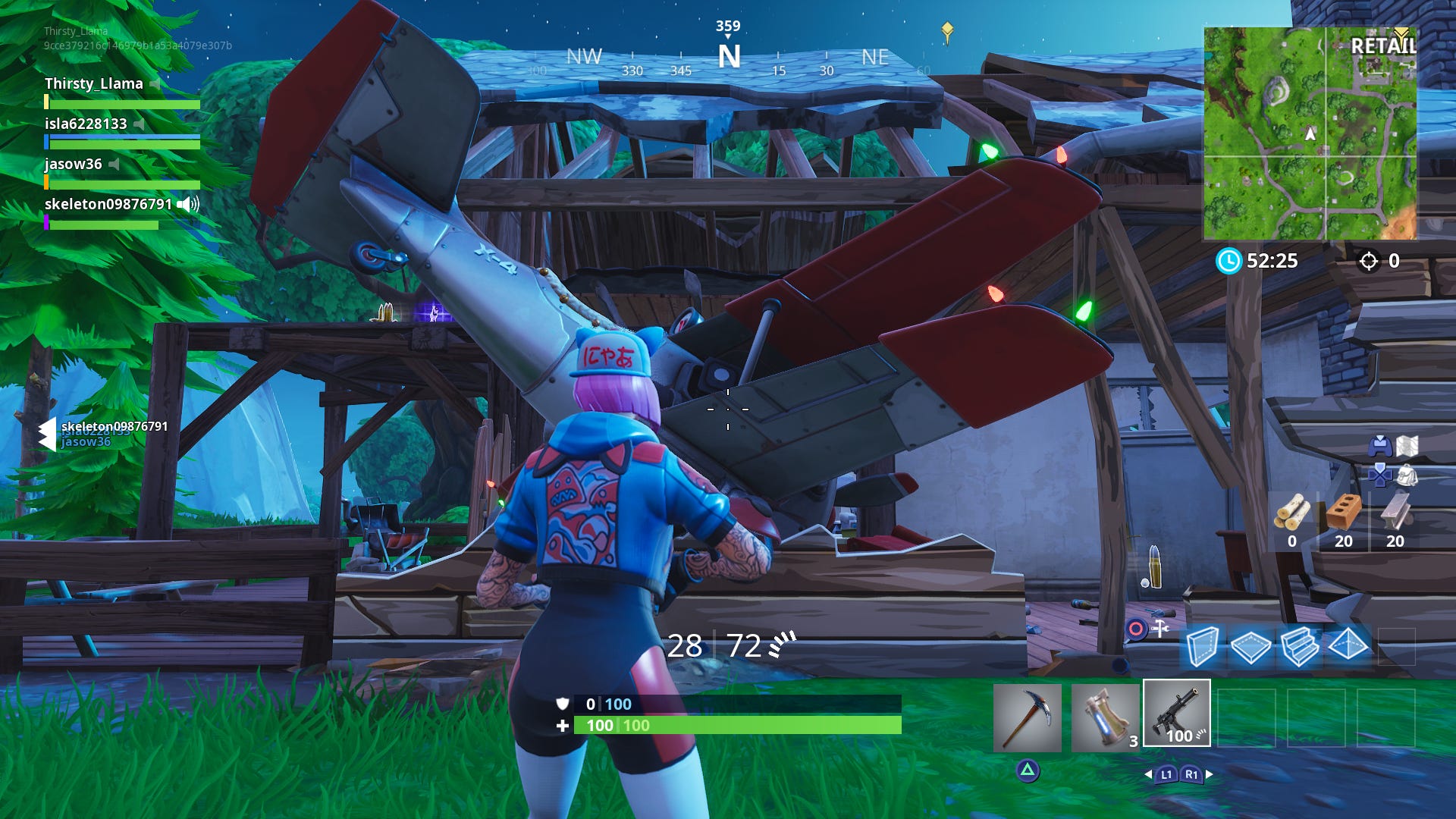 Fortnite Plane locations Where to find an X4 Stormwing VG247