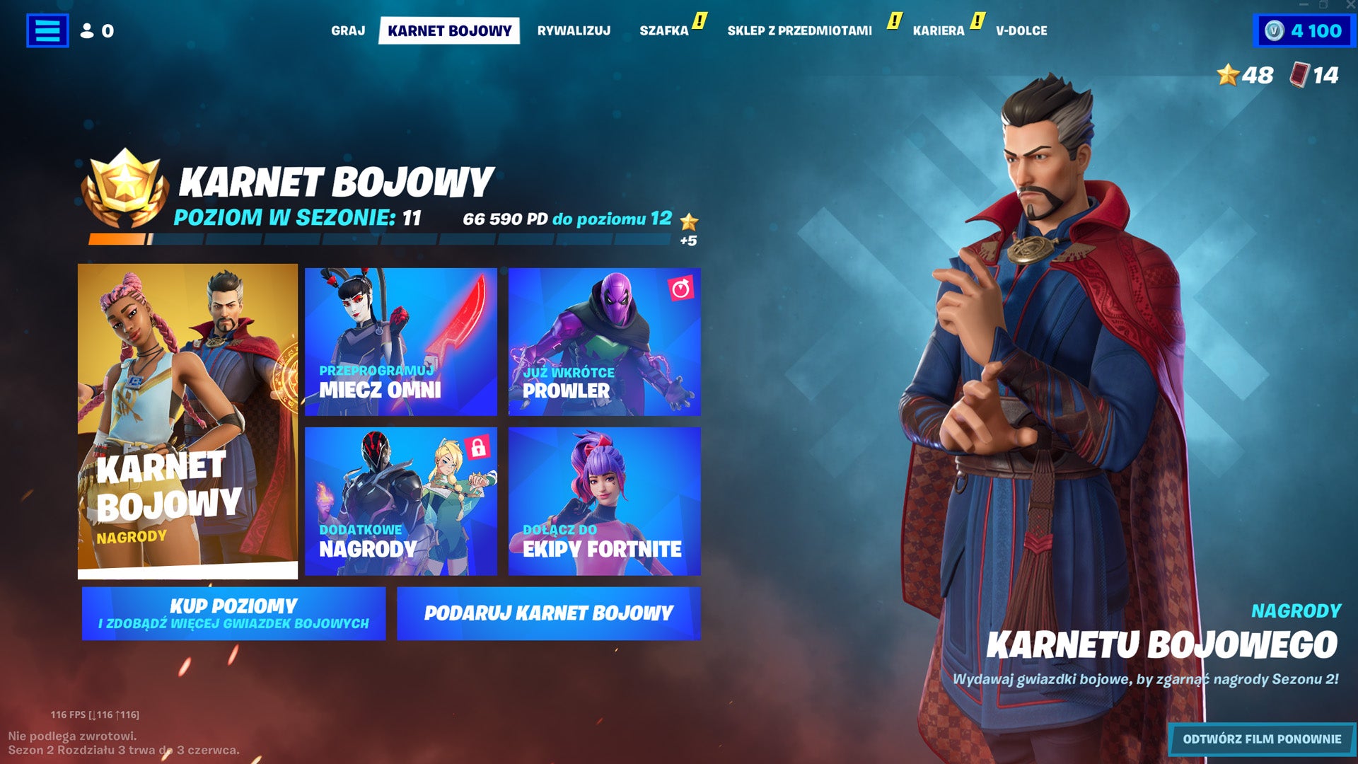 Fortnite - rozdział 3, sezon 2: Karnet Bojowy i skiny | Eurogamer.pl