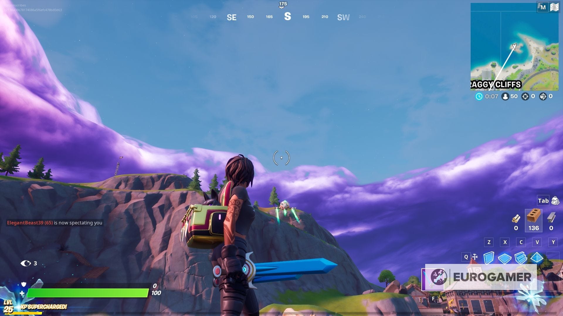 Fortnite - wyzwanie: Zbierz wszystkie części statku kosmicznego