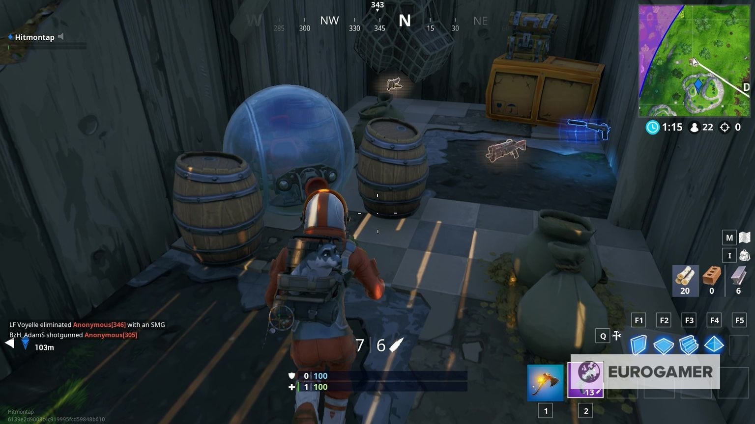 How To Charge A Baller In Fortnite Fortnite Baller locations, how to use The Baller in different matches