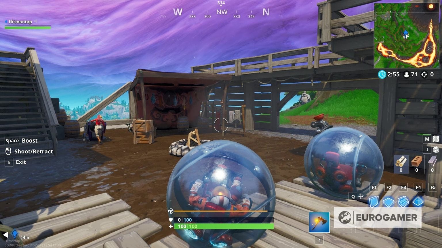 How To Charge A Baller In Fortnite Fortnite Baller locations, how to use The Baller in different matches