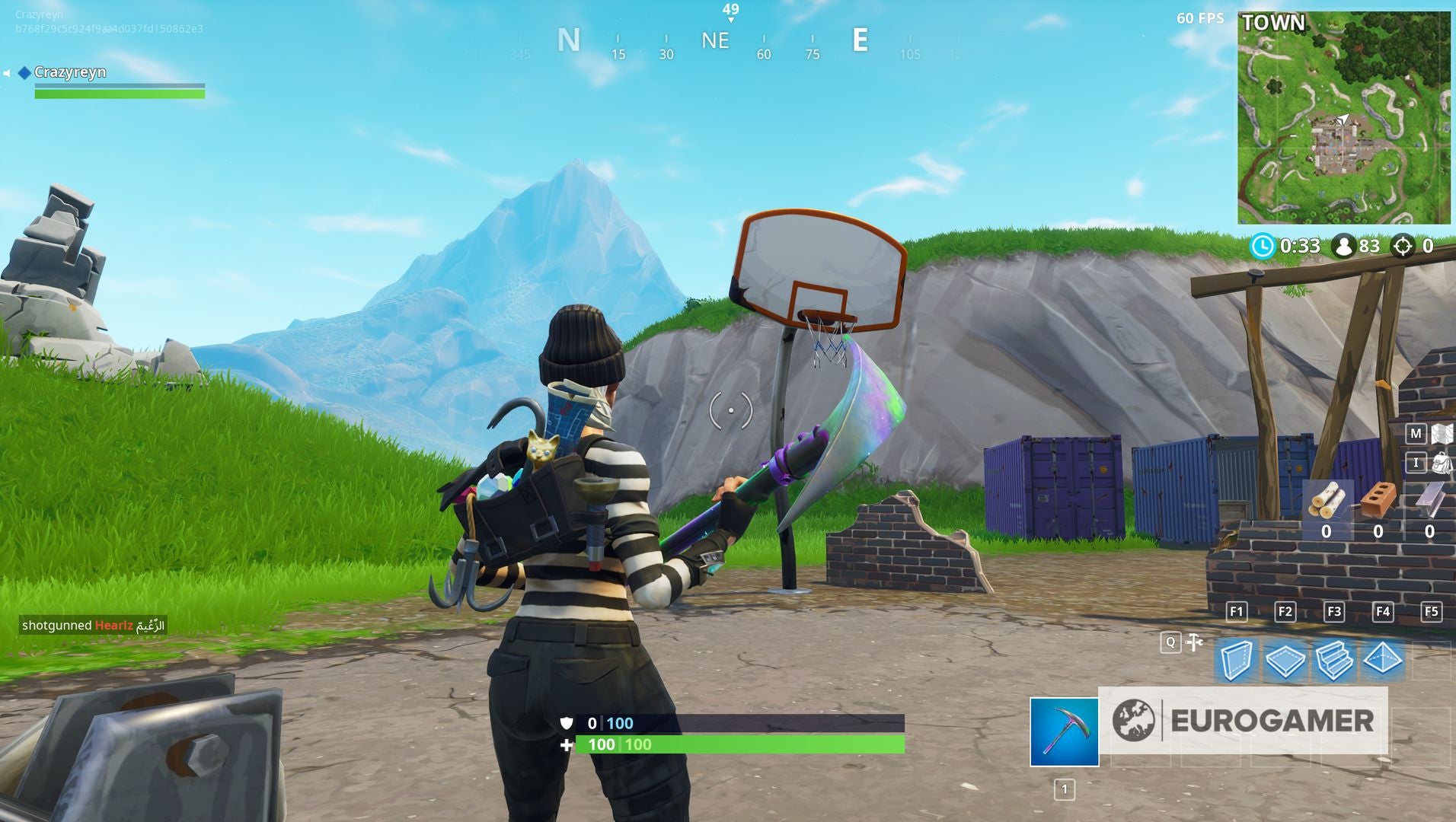 Fortnite Basketball Hoop locations Where to score a basket on