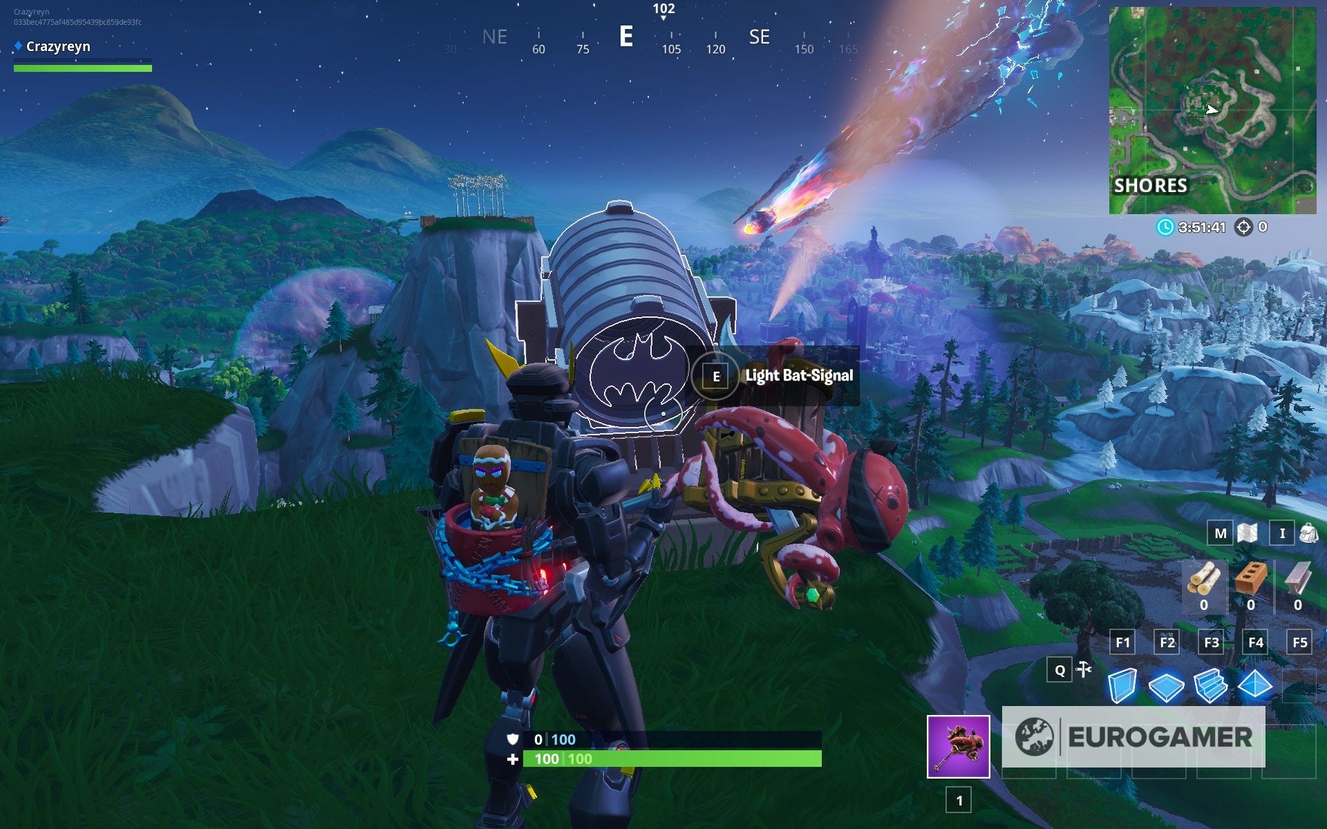 Fortnite Bat Signal locations Where to light up different Bat Signals