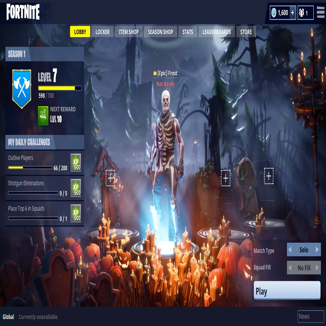 I spent $1 On A Rare Halloween Fortnite Account At  