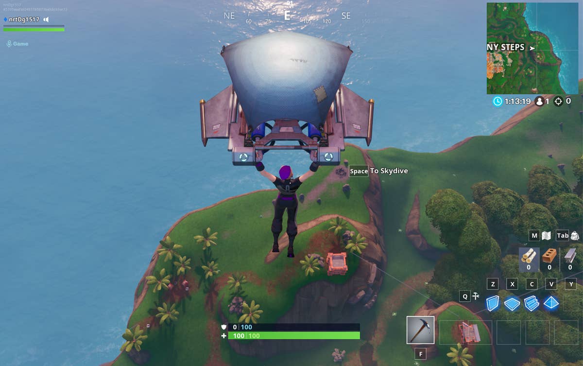 FortTory - Fortnite leaks & news on X: So in the Fusion Point loading screen we can see the Statue floating in the sky So if they decide to add more chunks