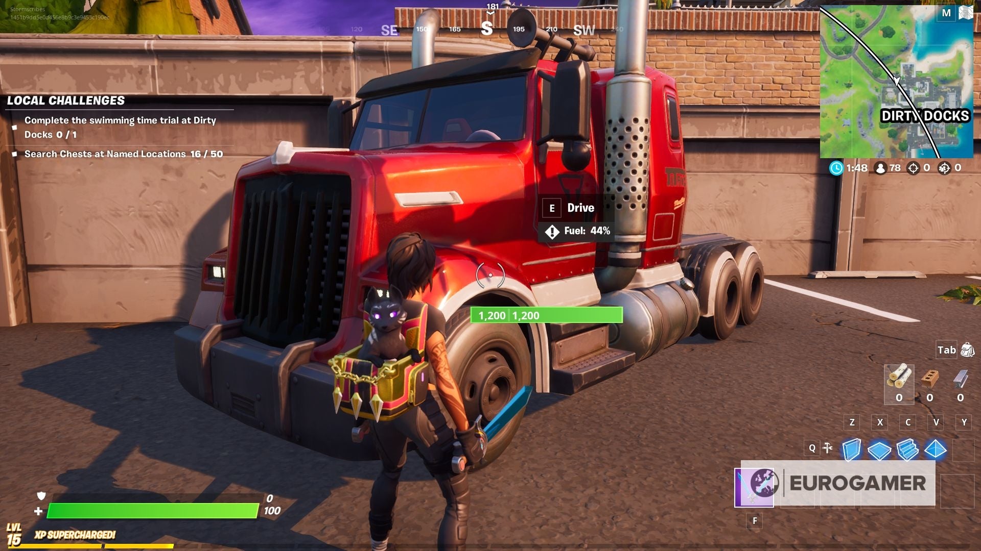 Fortnite gas station locations How to refuel a car in Fortnite explained