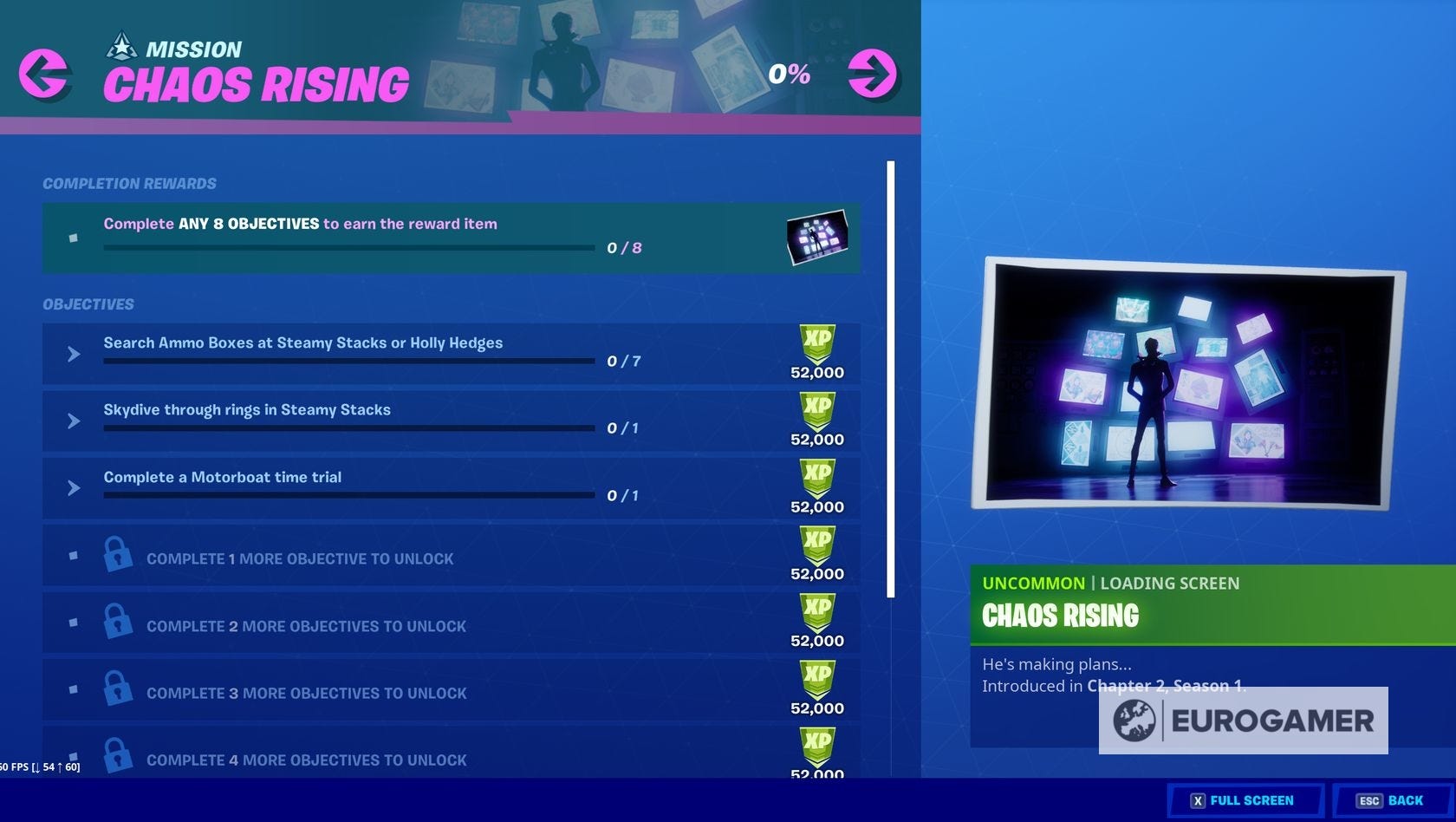 Fortnite Chaos Rising Challenges list for Week 9 | Eurogamer.net