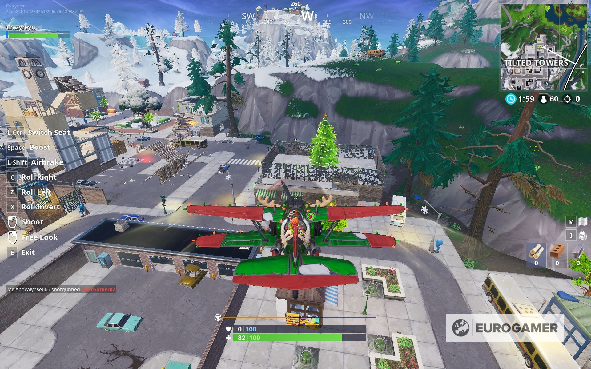 Fortnite Holiday Tree locations Where to find Christmas Tree locations