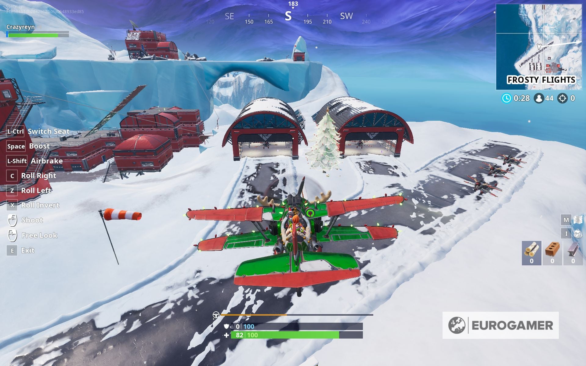 Fortnite Holiday Tree locations Where to find Christmas Tree locations