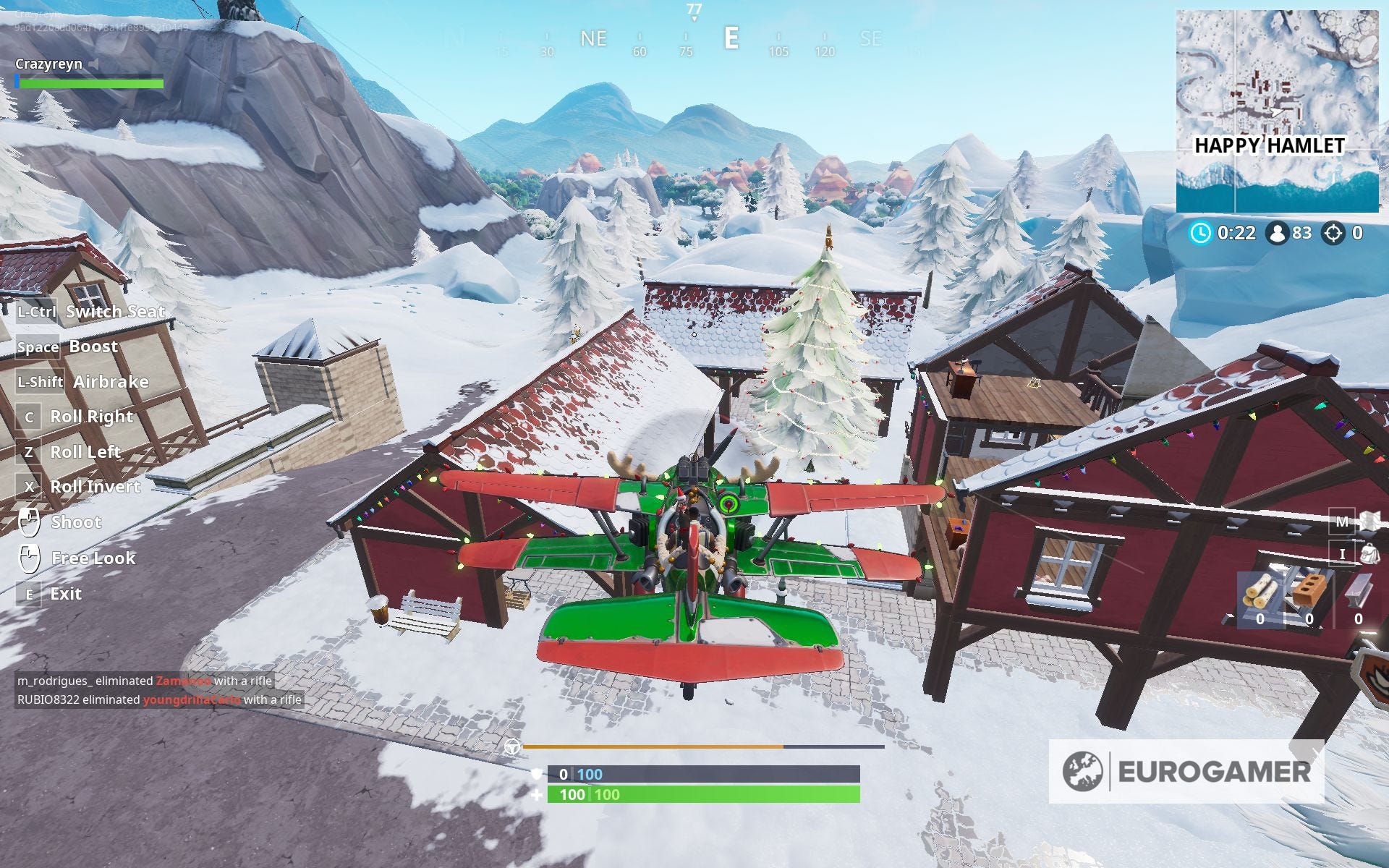 Fortnite Holiday Tree locations Where to find Christmas Tree locations Fortnite Christmas Tree Locations