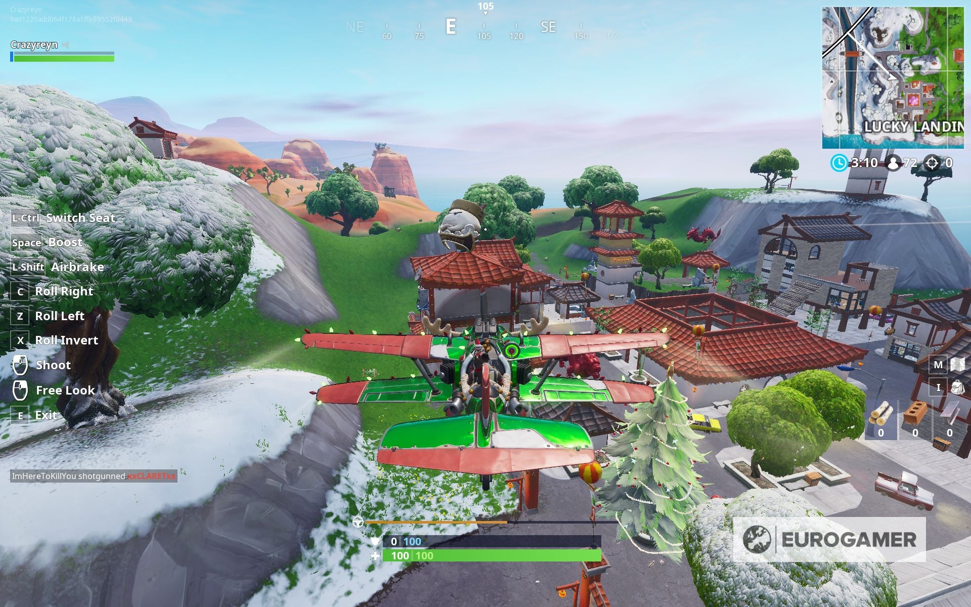 Fortnite Holiday Tree locations Where to find Christmas Tree locations