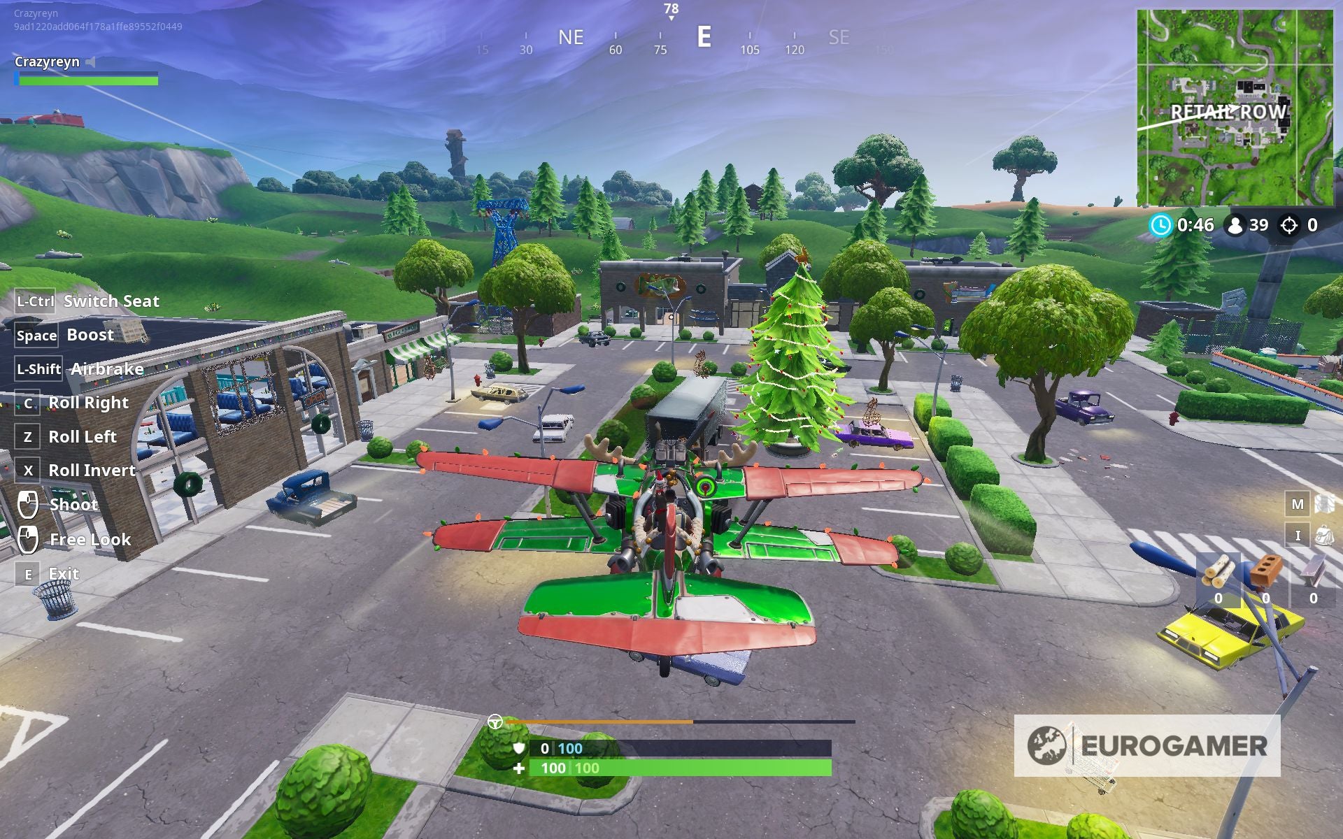 Fortnite Holiday Tree locations Where to find Christmas Tree locations