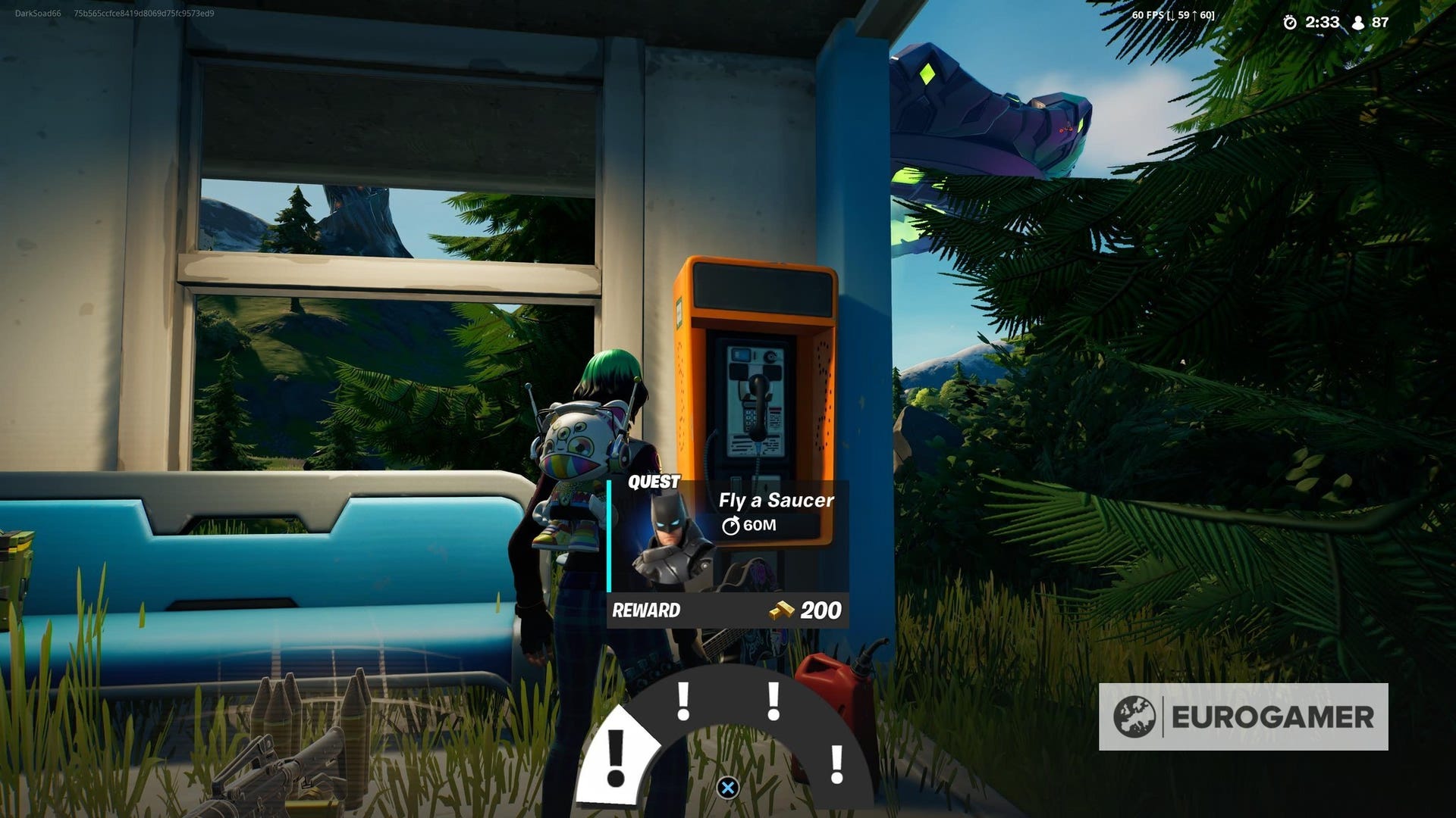 Fortnite Clark Kent, Armored Batman and Beast Boy locations explained