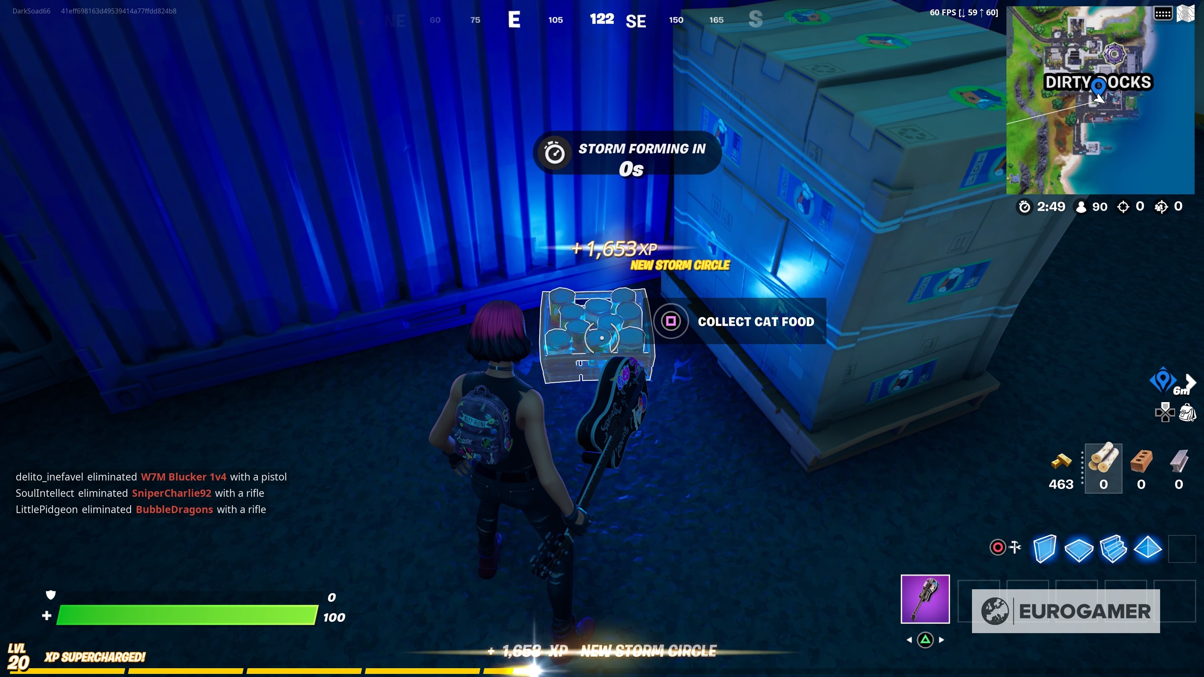 Fortnite Cat food locations Where to collect cat food locations in