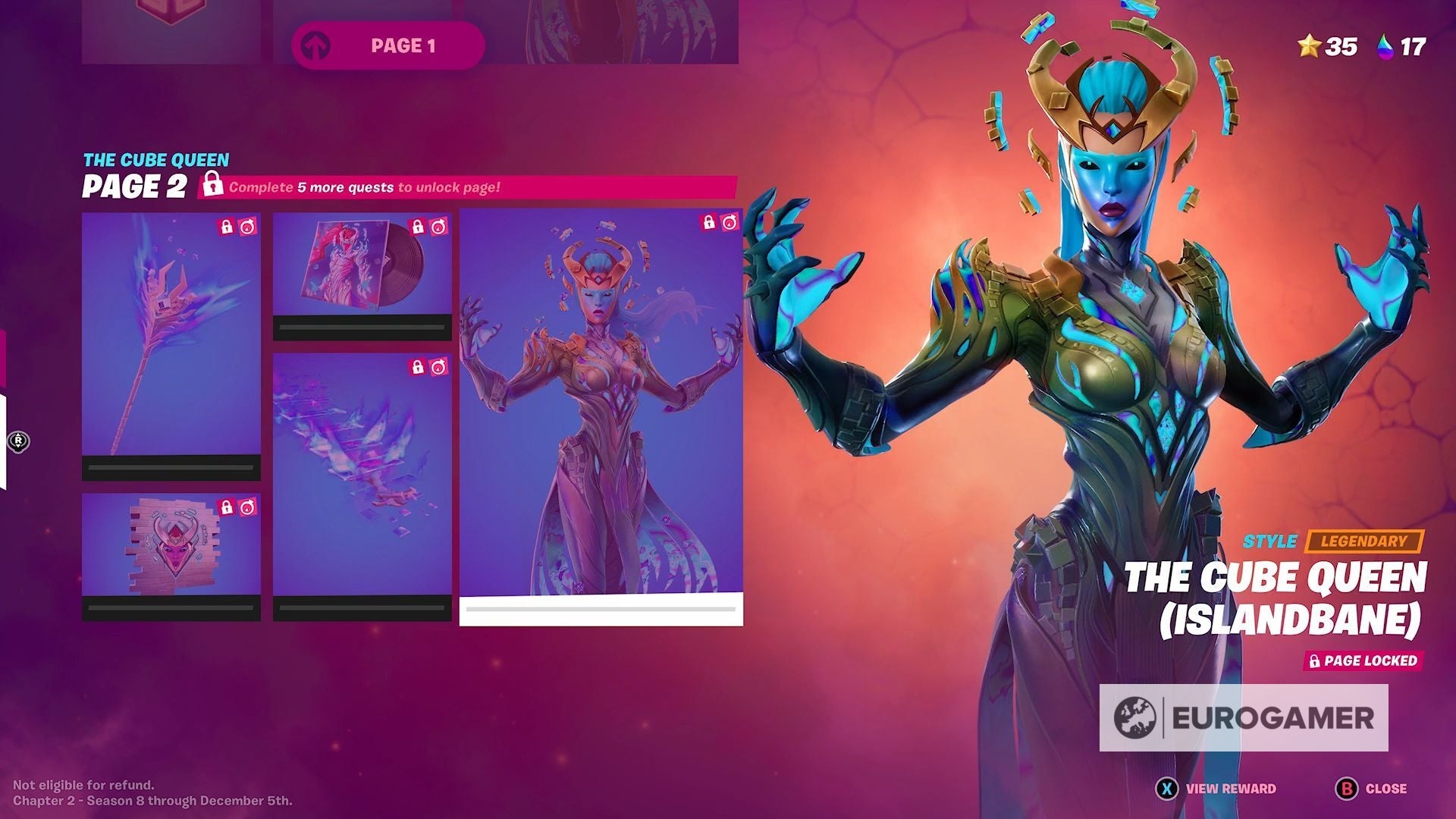 Fortnite Cube Queen skin How to unlock Cube Queen, including