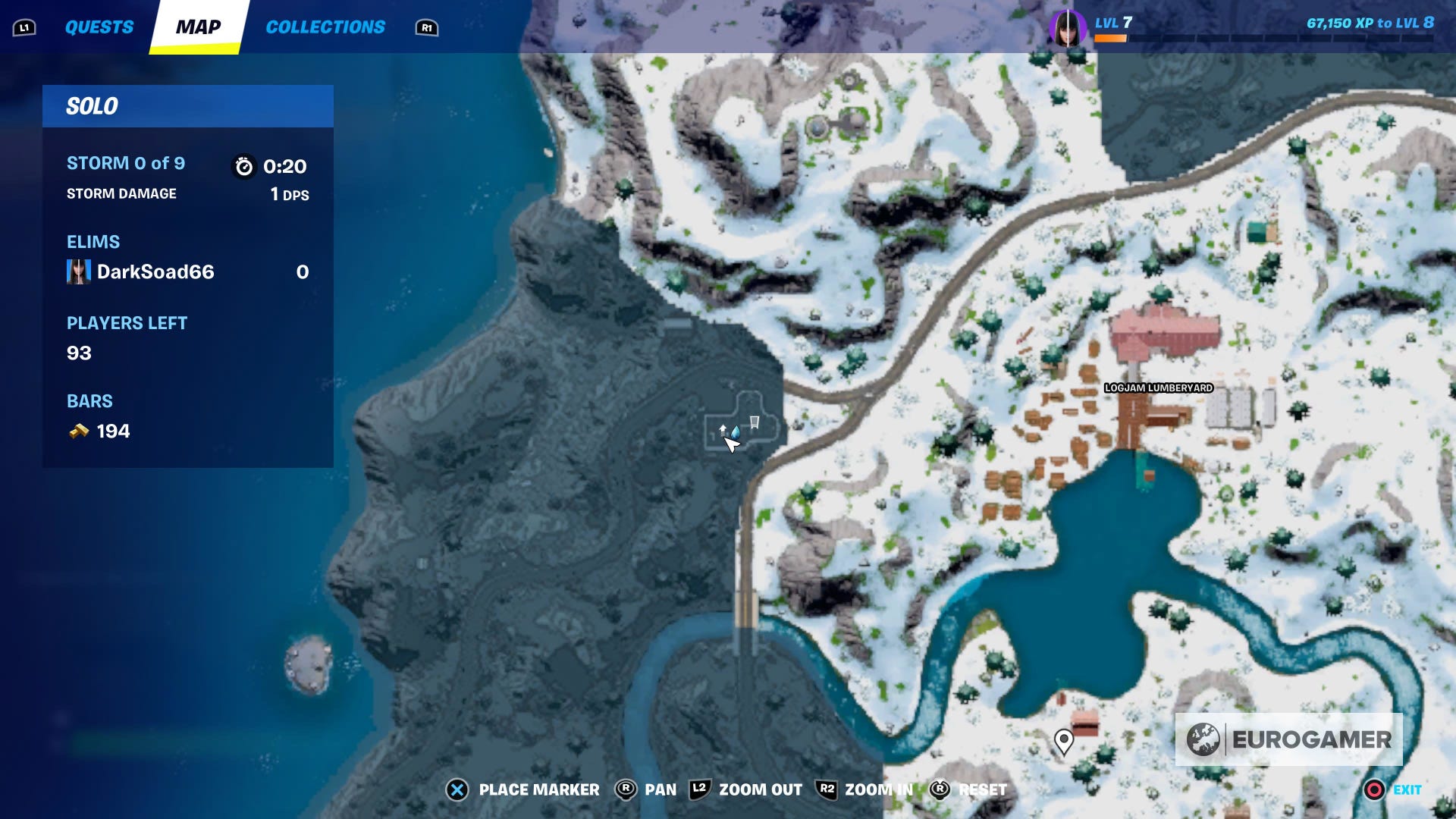 Dance For Three Seconds At Crackshot's Cabin Fortnite workshop locations: Where to dance for three seconds at
