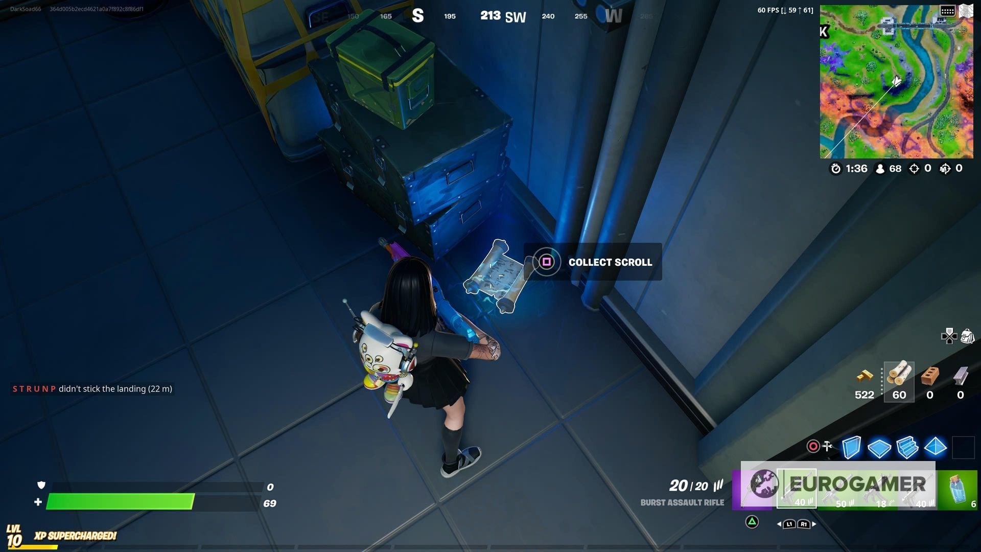 Fortnite scroll locations Where to collect scrolls at different IO bases in Fortnite explained