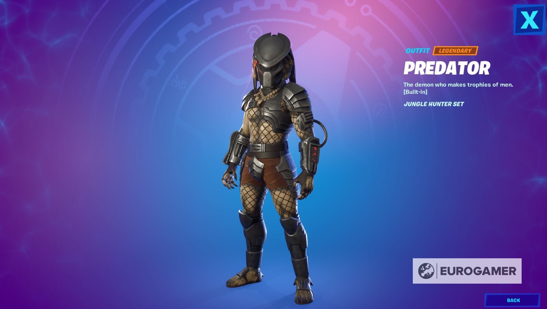 Predator Computer Skin Fortnite - skin de Depredador: dónde está Predator y cómo vencerle ...