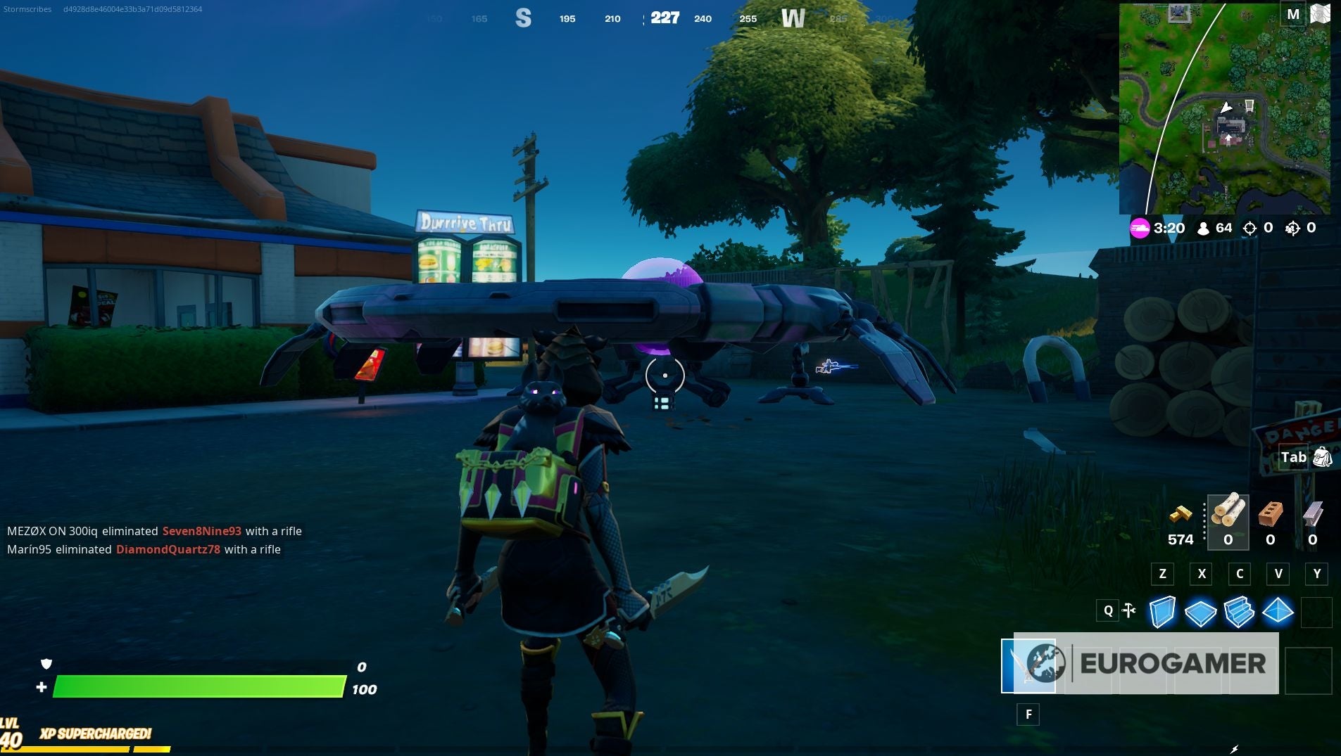 Fortnite How to deliver a saucer to Rick Sanchez at Defiant Dish