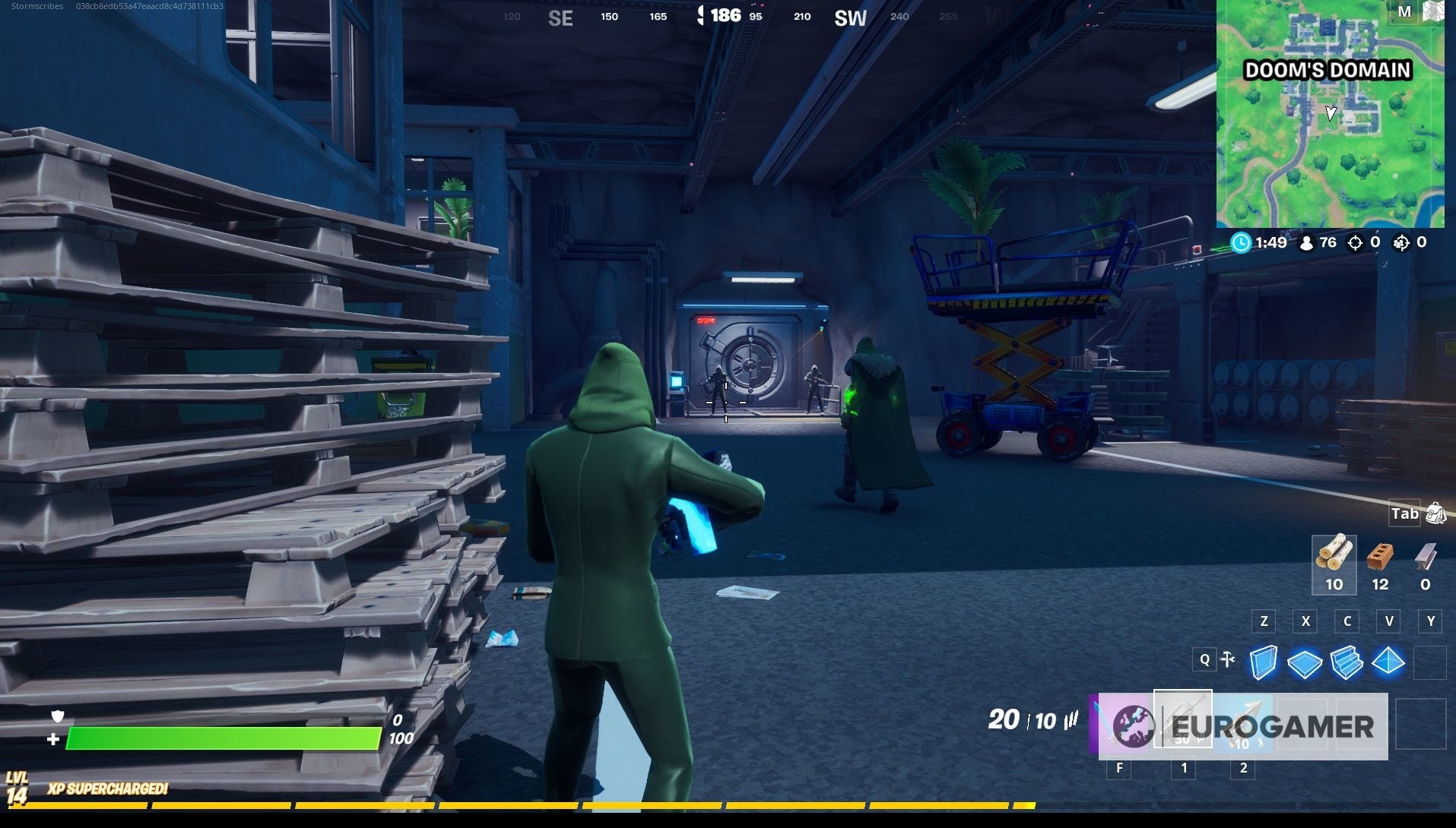 Fortnite Doom's Domain Vault location and how to open it with Doctor