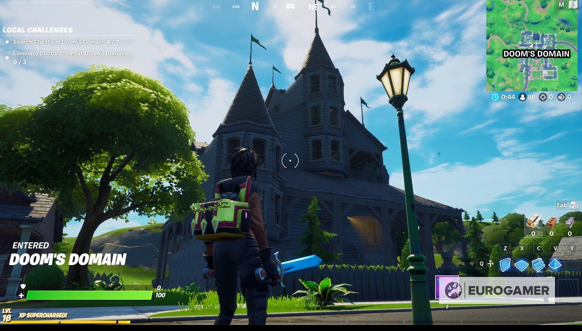 Fortnite Doom's Domain Vault location and how to open it with Doctor