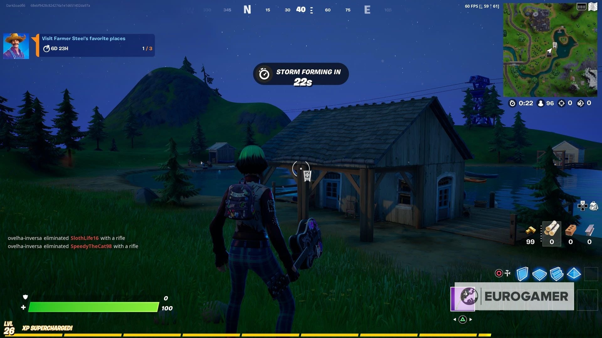 Fortnite Farmer Steel s places locations Visit Farmer Steel s