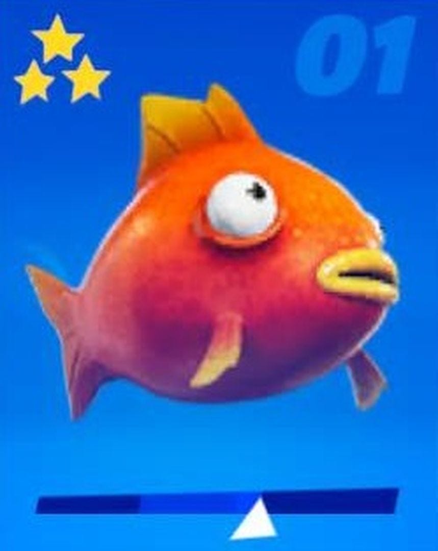 Fortnite Fish Collection locations Where to find all 33 fishes and