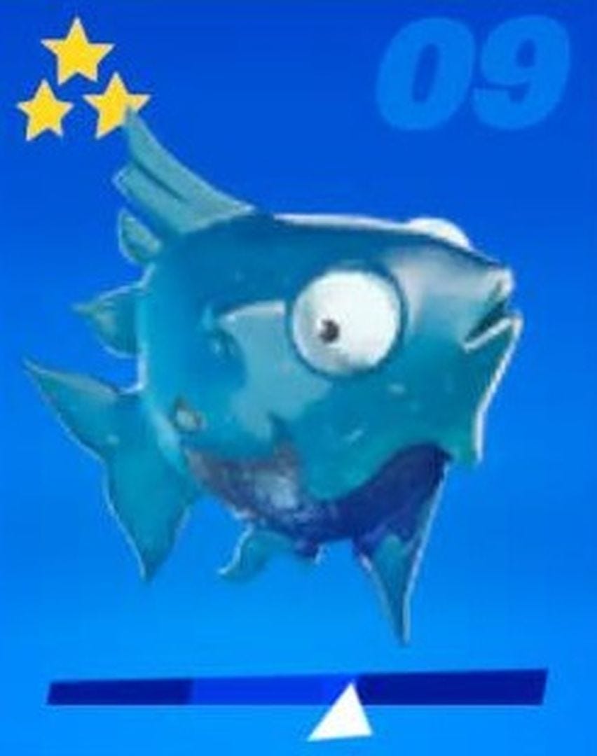 Fortnite Fish Collection locations Where to find all 33 fishes and