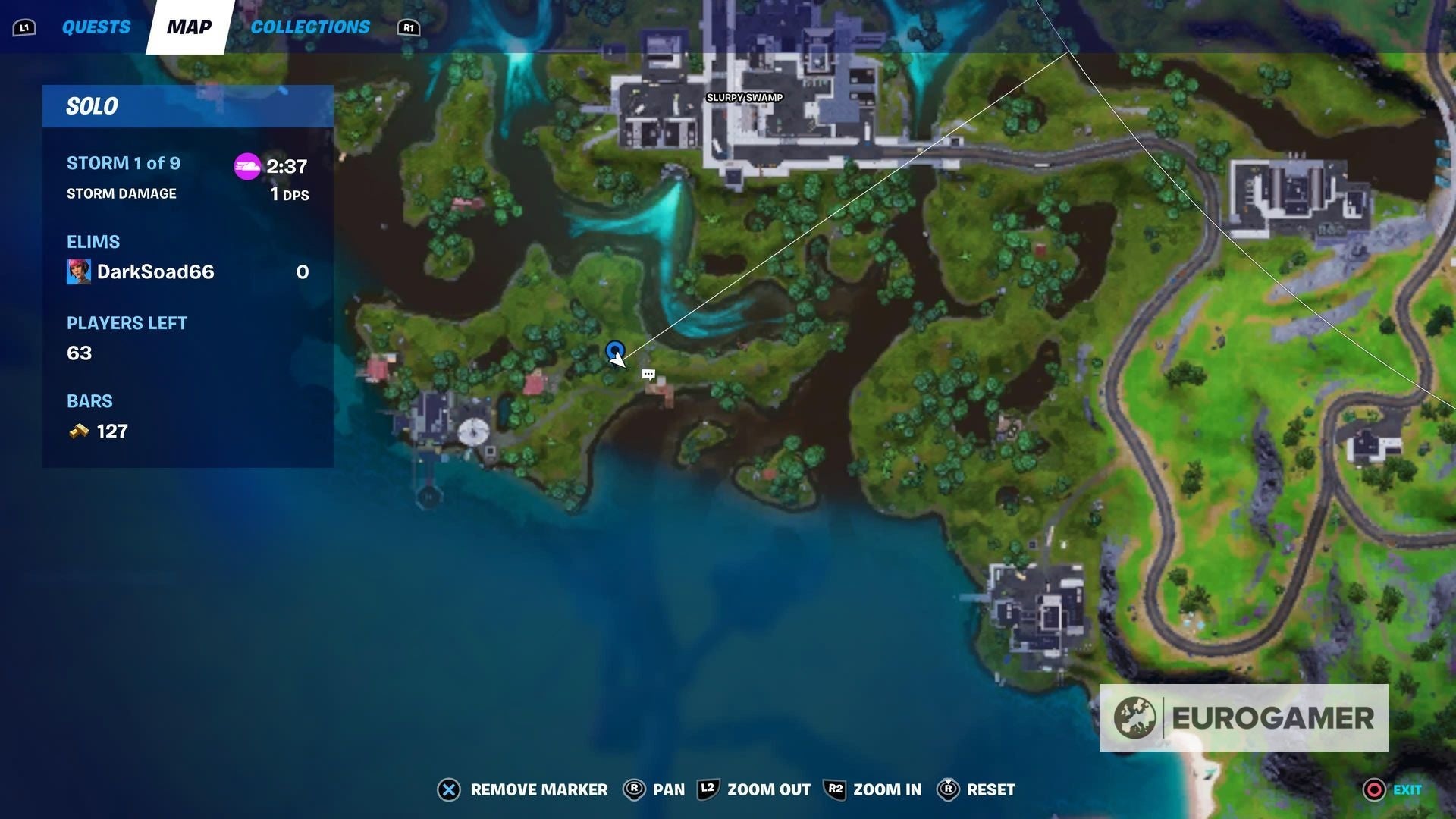 Fortnite Collect foraged items locations Where to forage for food