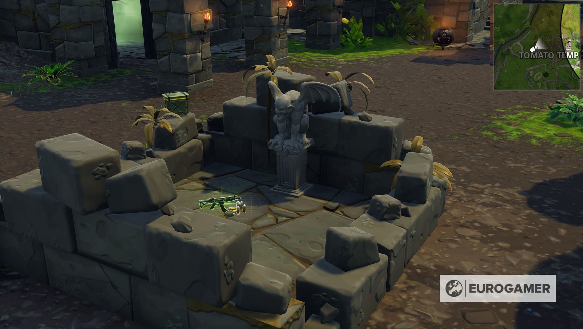Fortnite Gargoyle locations Where to dance at different Gargoyles