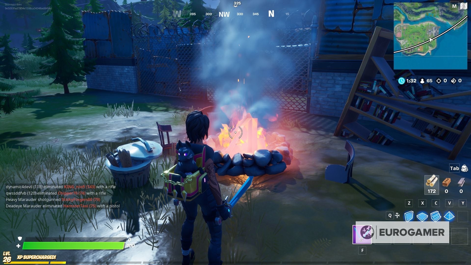 Fortnite Stoke campfires at Camp Cod locations explained