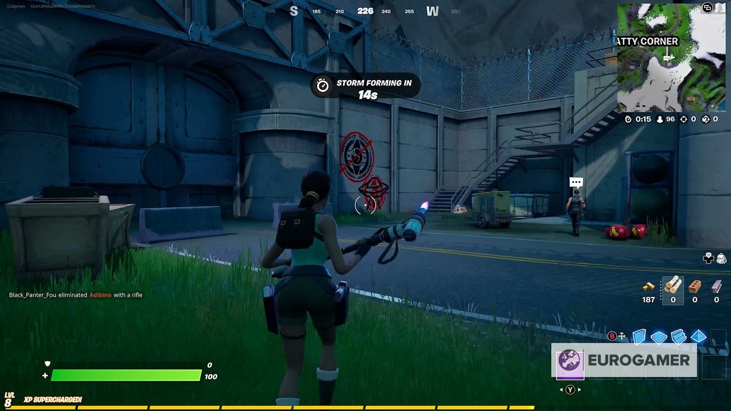 Fortnite Graffiti locations Where to search for a graffiticovered