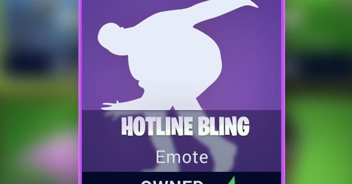 If Epic adds a Hotline Bling emote to Fortnite, thank Drake or blame