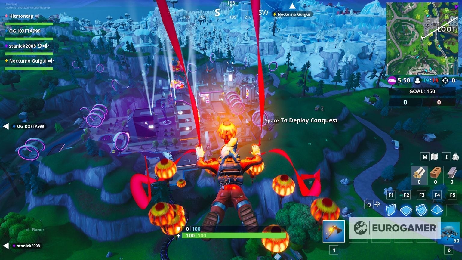 Fortnite Slipstreams how to ride the Slipstream around Neo Tilted and