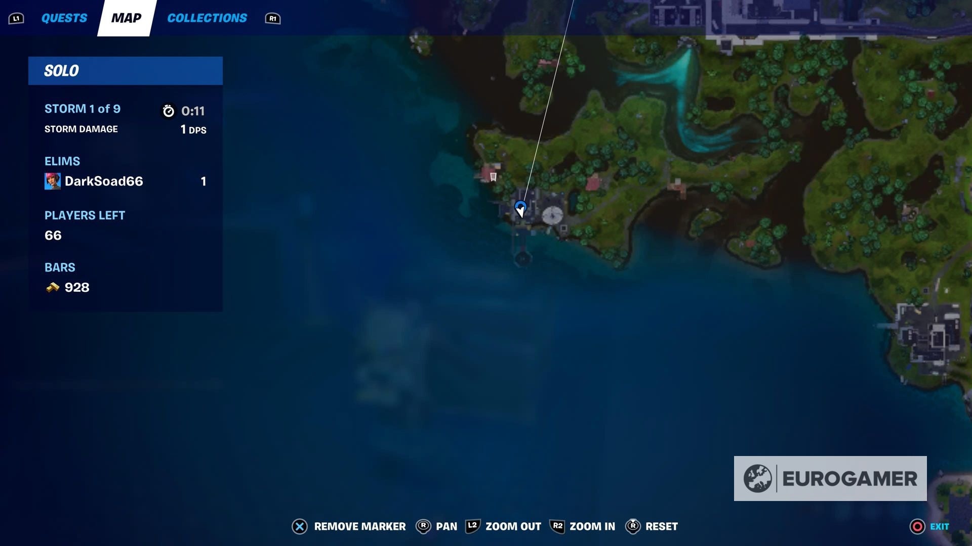Fortnite IO operative's computer location Where to interact with an