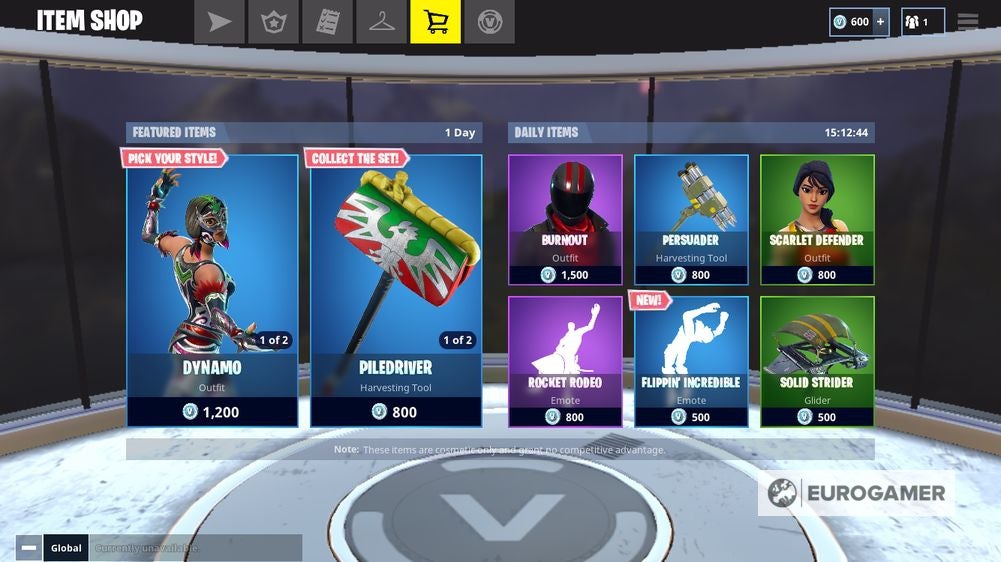 Fortnite Item Shop - August 15 update details | Eurogamer.net