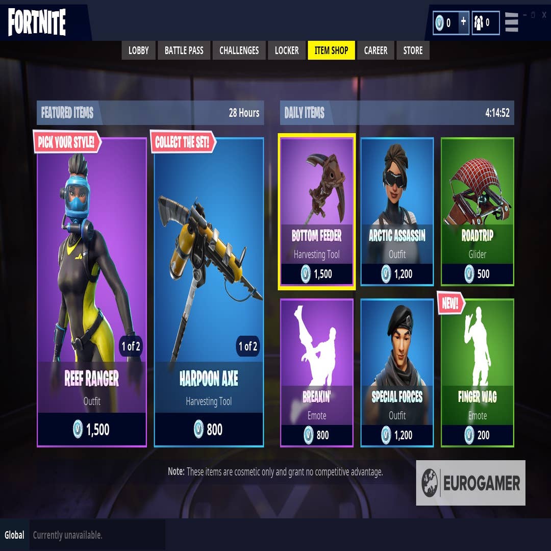 Fortnite News on X: Two FREE items are now available in the #Fortnite Item  Shop! 👇  / X