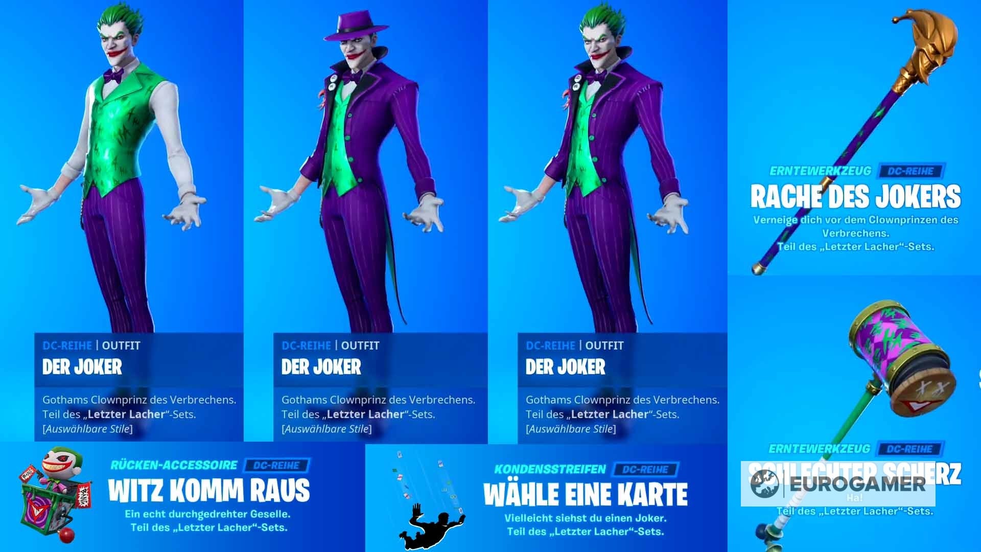 Fortnite Joker Bundle So holt ihr euch das Letzter Lacher Paket
