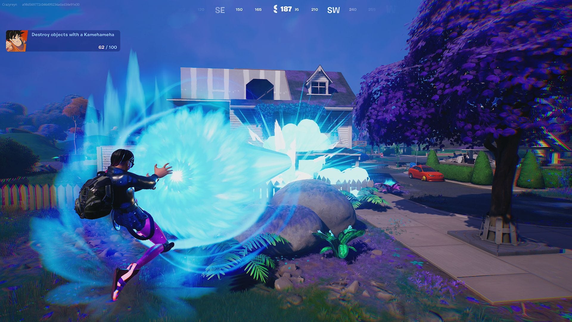 How to get the Kamehameha and Nimbus Cloud in Fortnite