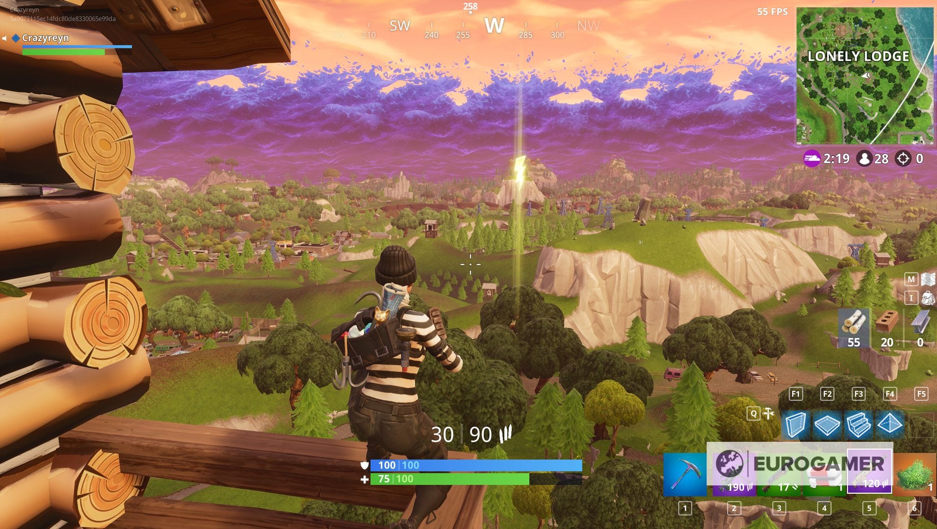 Fortnite Lightning Bolt locations Where to find all floating