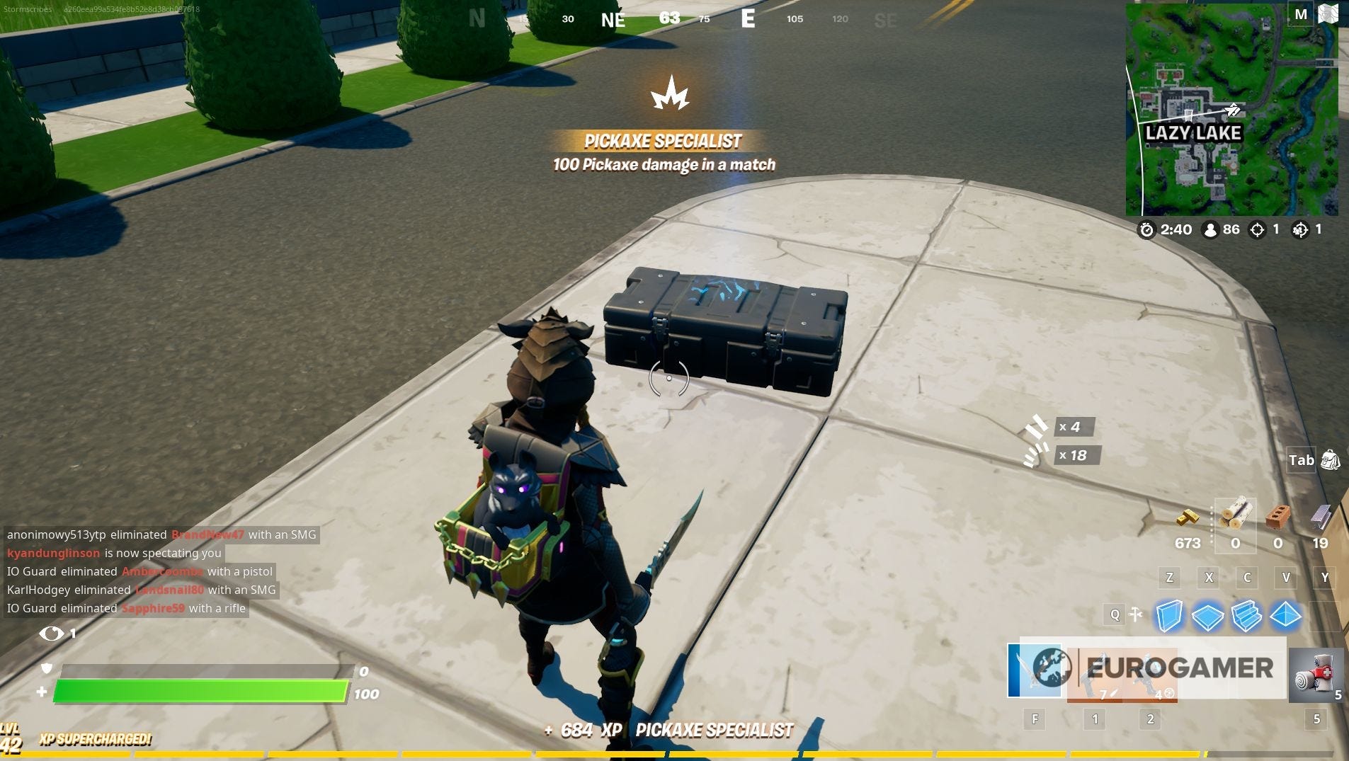 Fortnite Mission kit location How to open a mission kit and place a