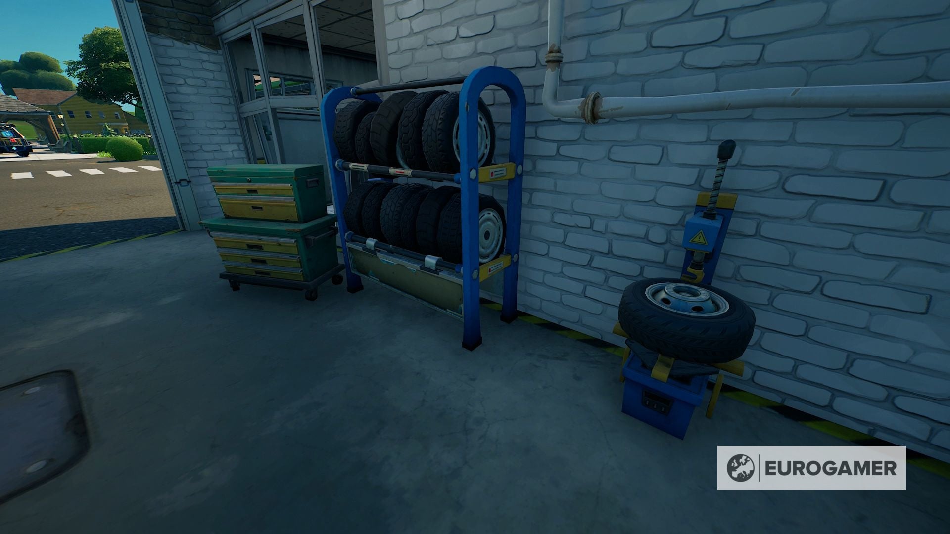 Fortnite OffRoad Tire locations How to get Chonkers OffRoad Tires explained