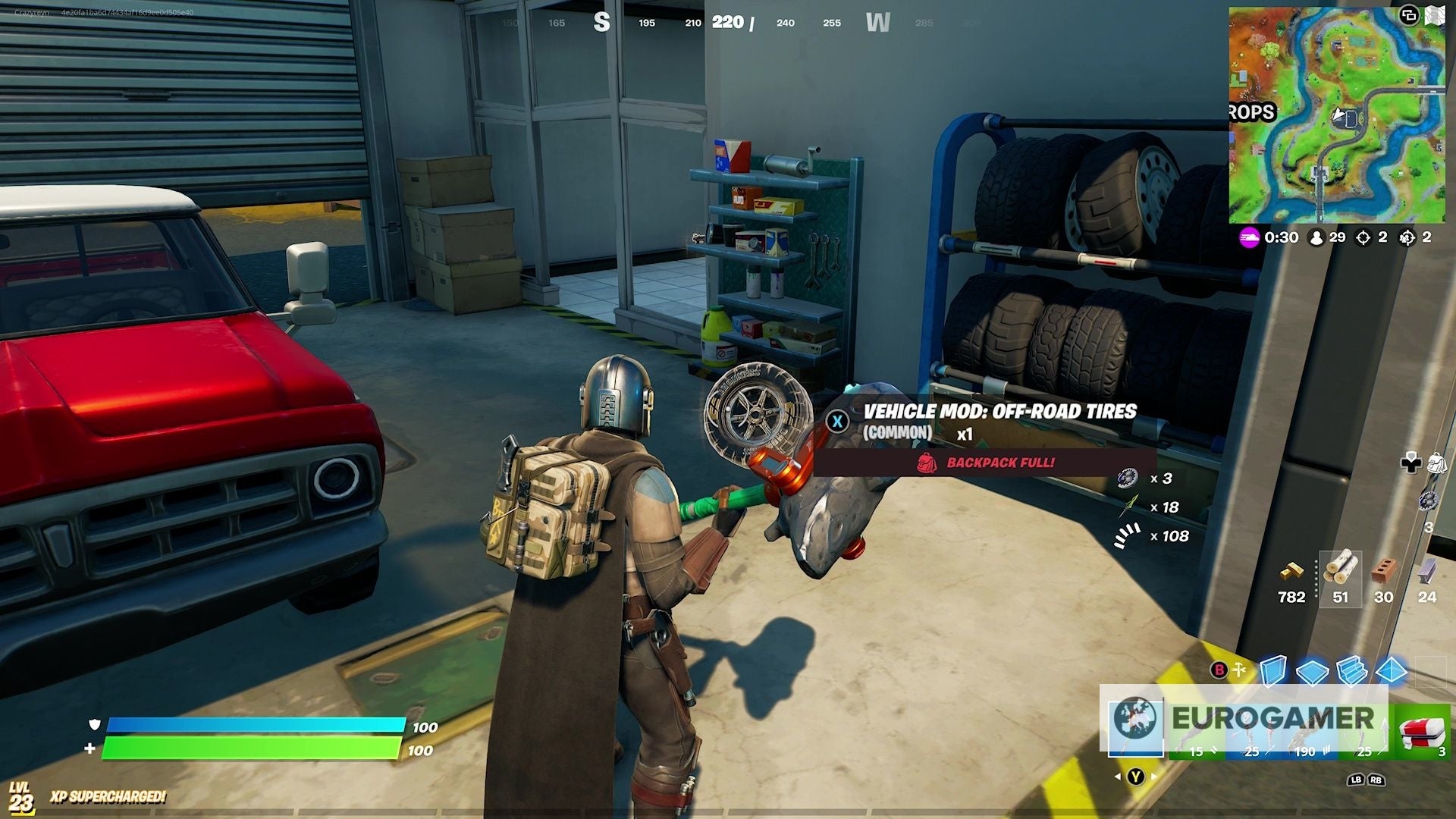 Fortnite OffRoad Tire locations How to get Chonkers OffRoad Tires explained