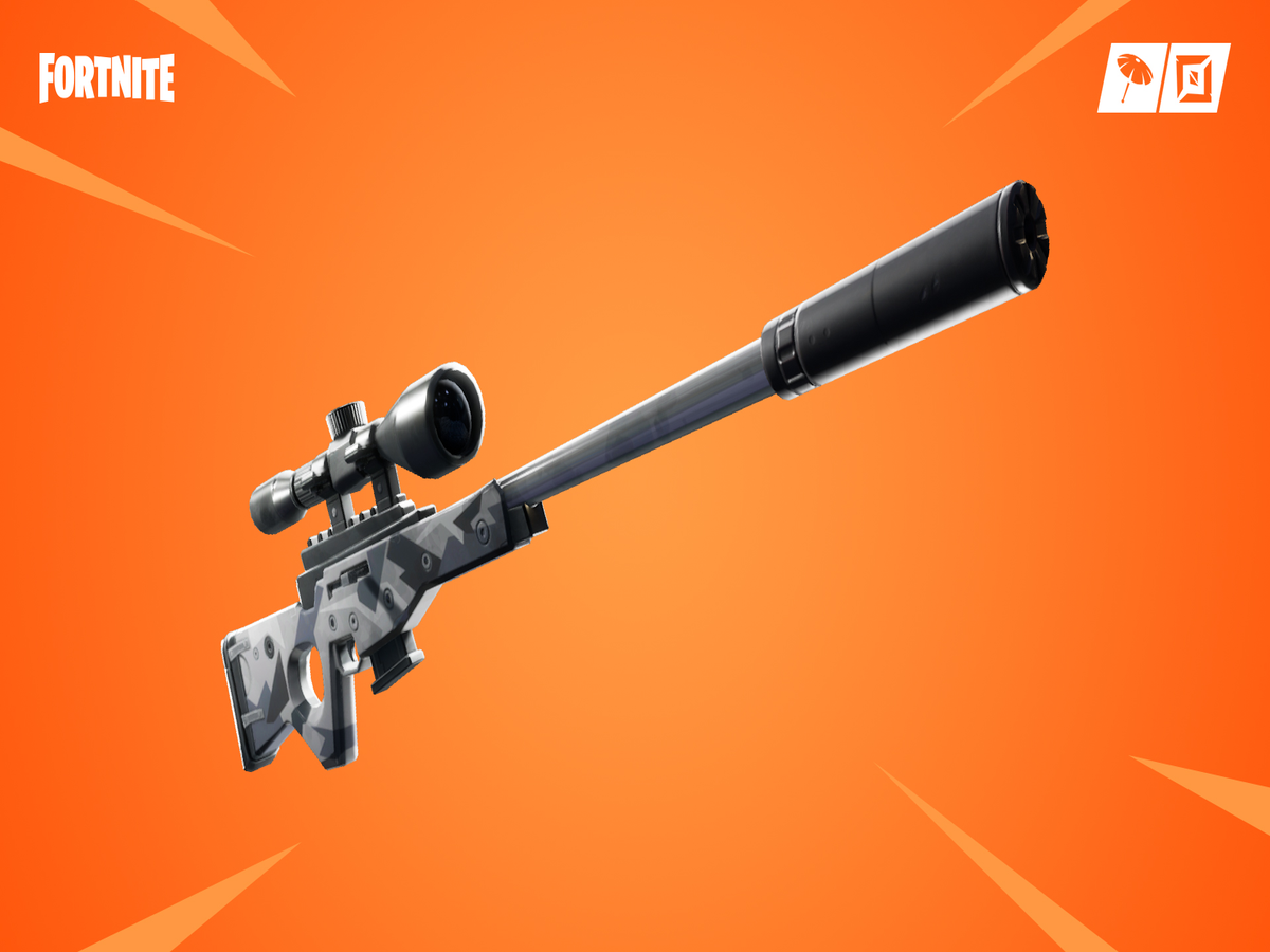 Fortnite boy skin aiming with a sniper rifle