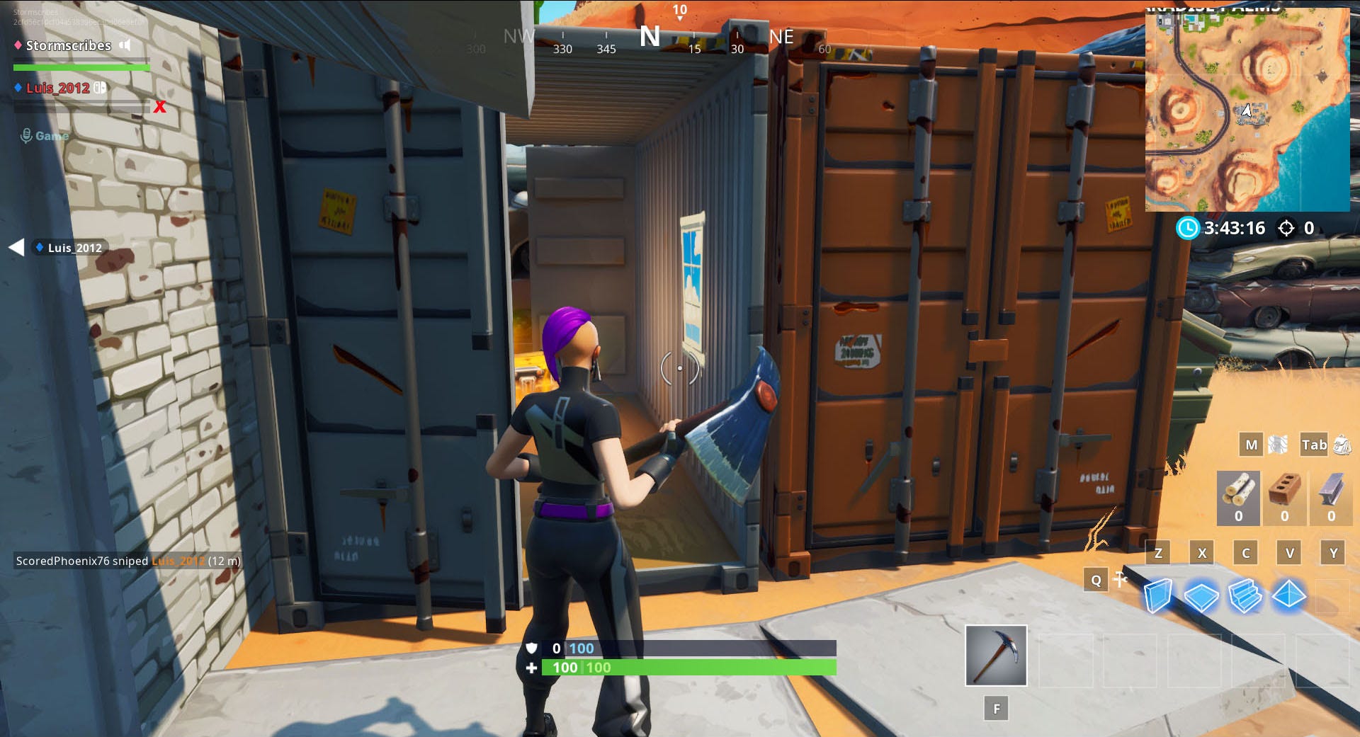 Fortnite containers with windows locations explained