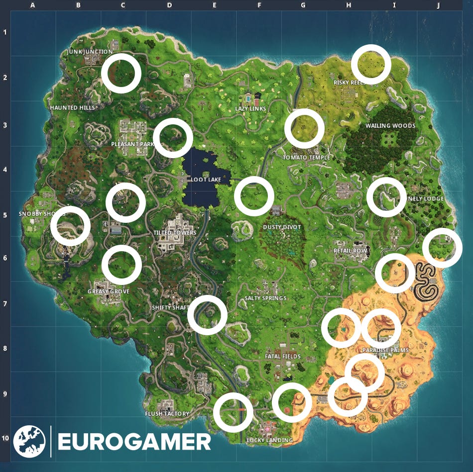 Fortnite Rift locations how to use a Rift at different Rift spawn