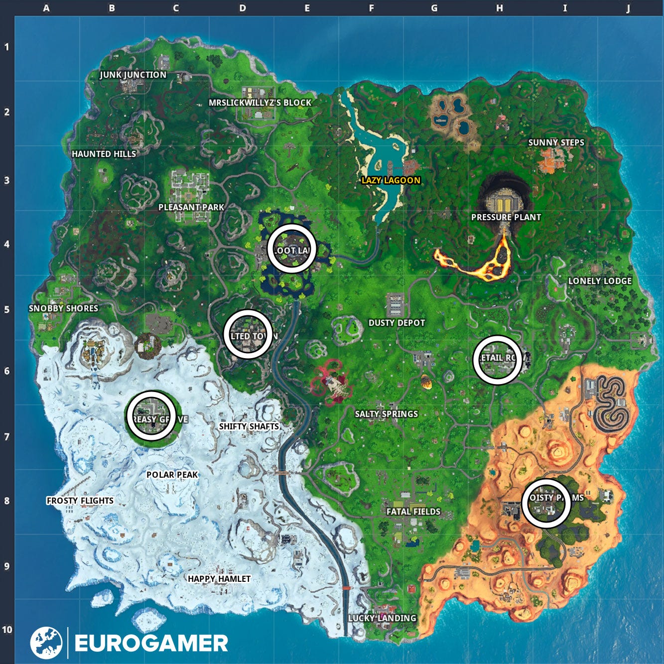 Fortnite Rift Zone locations explained, and the best different Rift