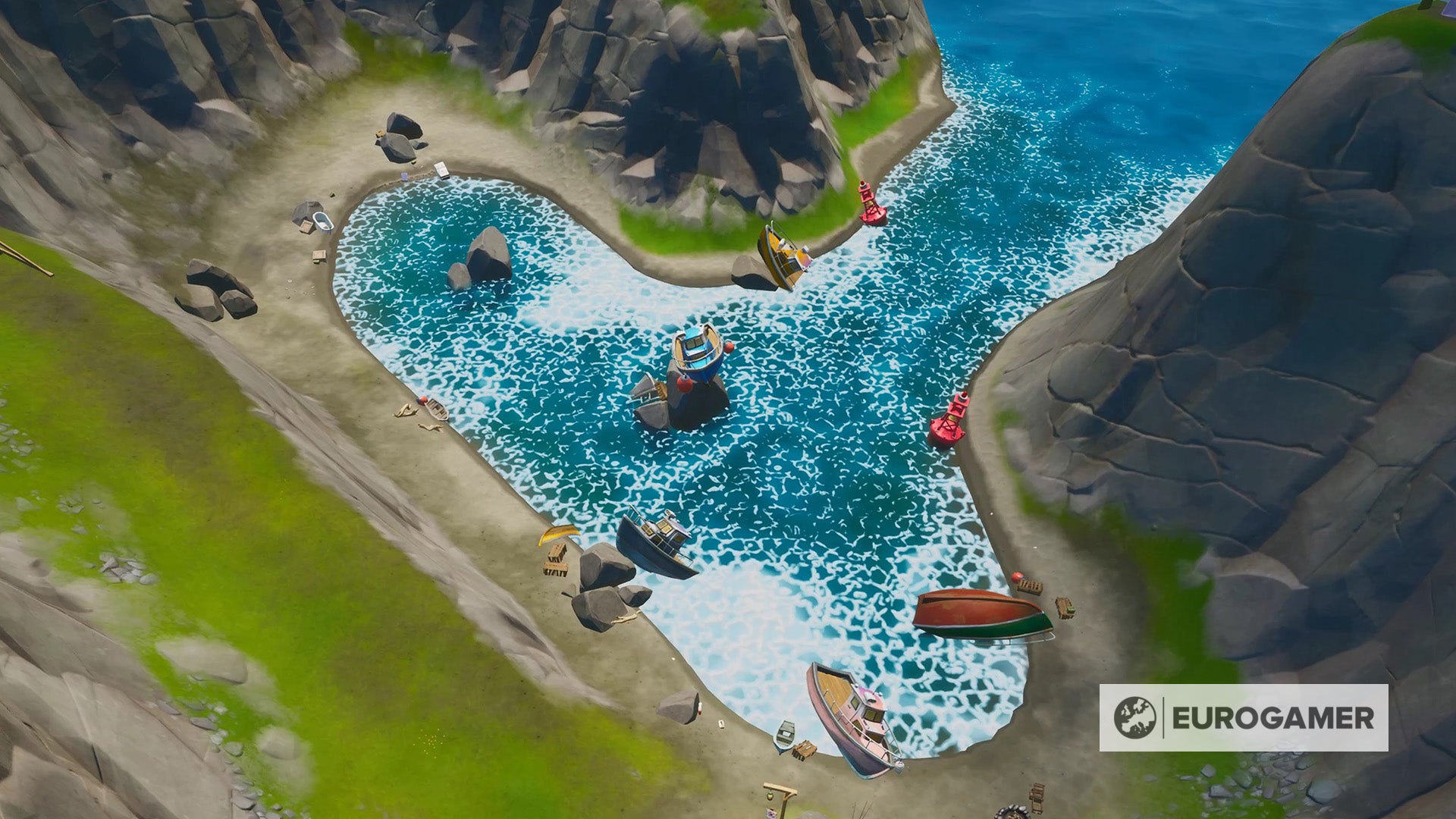 Wo Ist Die Schiffbruch Bucht In Fortnite Fortnite: Die Schiffbruch-Bucht, Yacht und den Zapplerteich besuchen