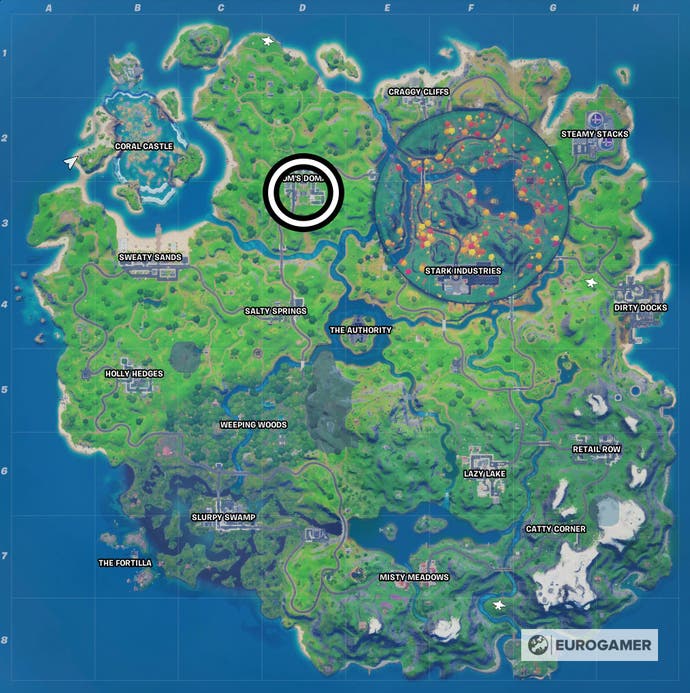 Fortnite Doom's Domain Vault location and how to open it with Doctor